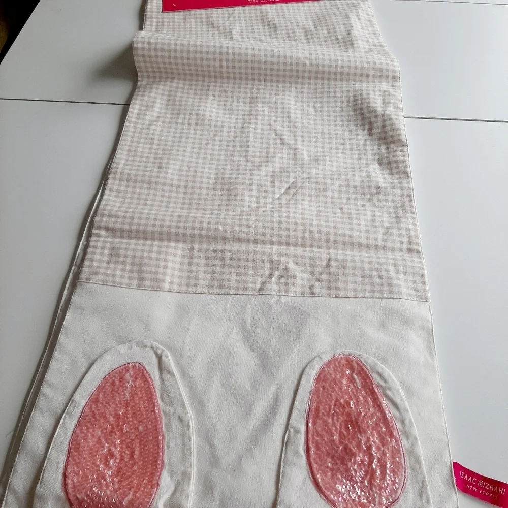 NWT ISAAC MIZRAHI EASTER TABLE RUNNER